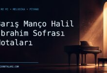 Barış Manço Halil İbrahim Sofrası notaları için Do Re Mi kapak görseli