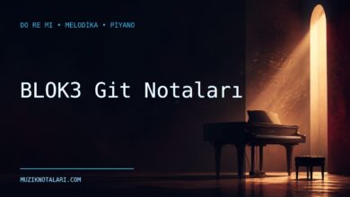 BLOK3 Git Notaları – Do Re Mi ve Melodika