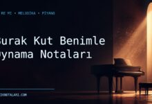 Burak Kut Benimle Oynama notaları Do Re Mi çalışma kapağı