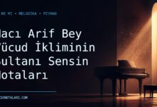 Hacı Arif Bey Vücud İkliminin Sultanı Sensin Notaları