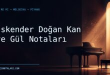 İskender Doğan Kan ve Gül notaları Do Re Mi kapağı