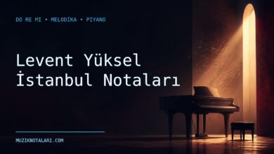 Levent Yüksel İstanbul notaları için Do Re Mi kapak görseli
