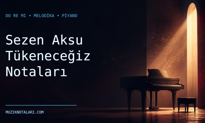 Sezen Aksu Tükeneceğiz notaları için Do Re Mi kapak görseli